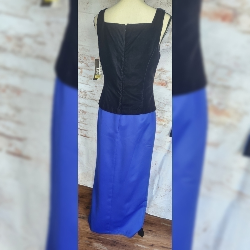After Dark Dress With Shawl Size 8 - Picture 3 of 6